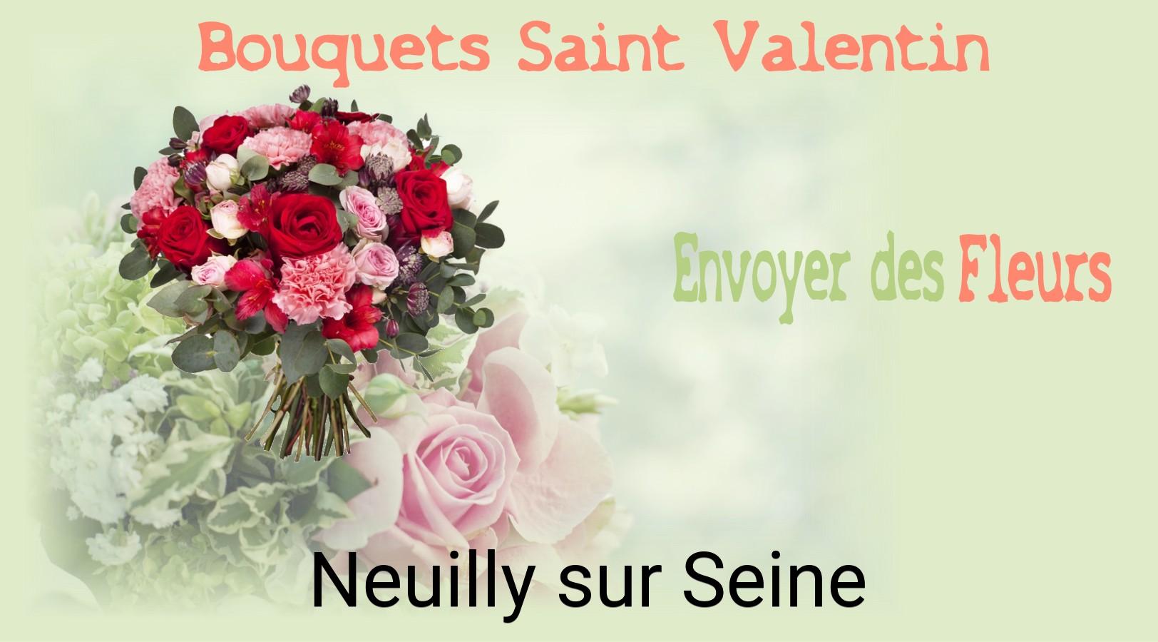 Roses de Saint-Valentin livrées à Neuilly-sur-Seine